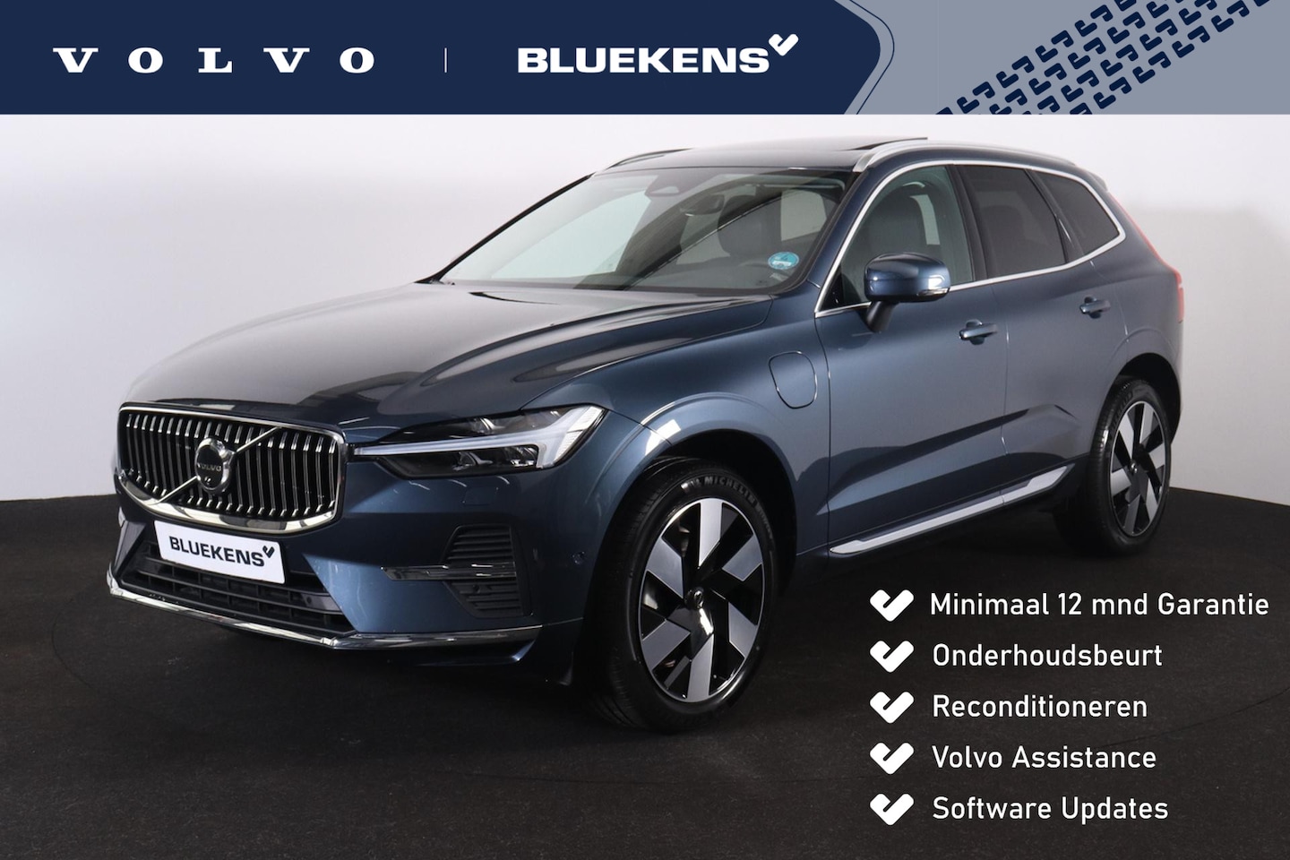 Volvo XC60 - T6 Recharge AWD Plus Bright - Panorama/schuifdak - IntelliSafe Assist & Surround - 360º Ca - AutoWereld.nl