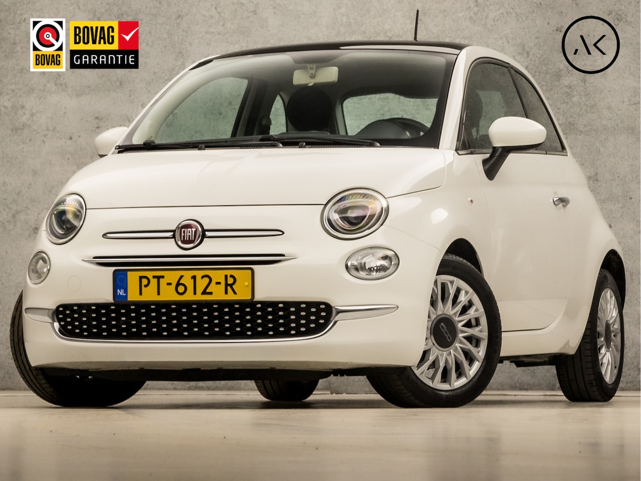 Fiat 500 - 0.9 TwinAir Turbo Lounge (PANORAMADAK, APPLE CARPLAY, GROOT NAVI, CRUISE, SPORTSTOELEN, LM - AutoWereld.nl