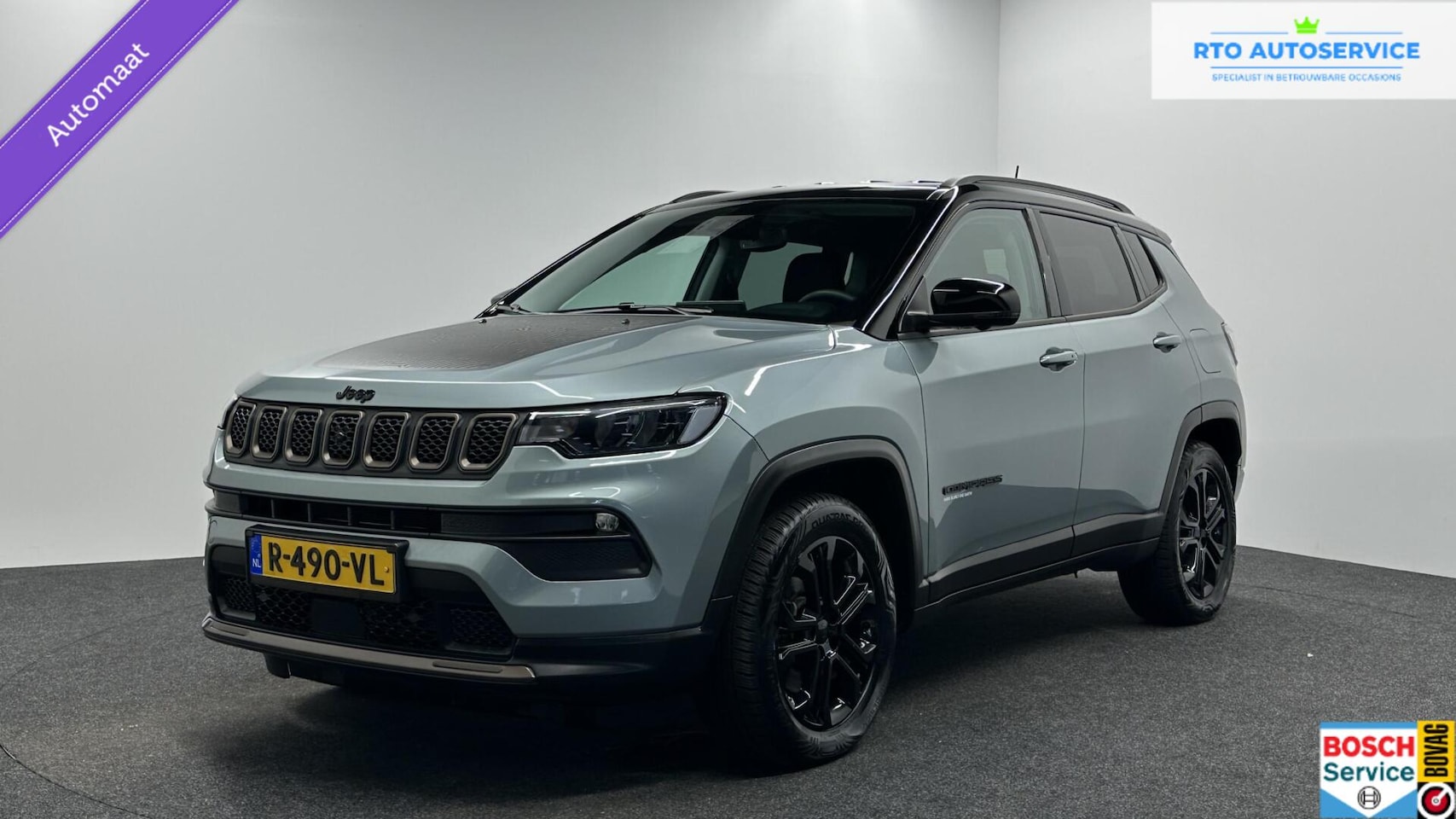 Jeep Compass - 4xe 240 Plug-in Hybrid Electric Upland CAMERA NAVI ADAPTIVE CRUISE. - AutoWereld.nl