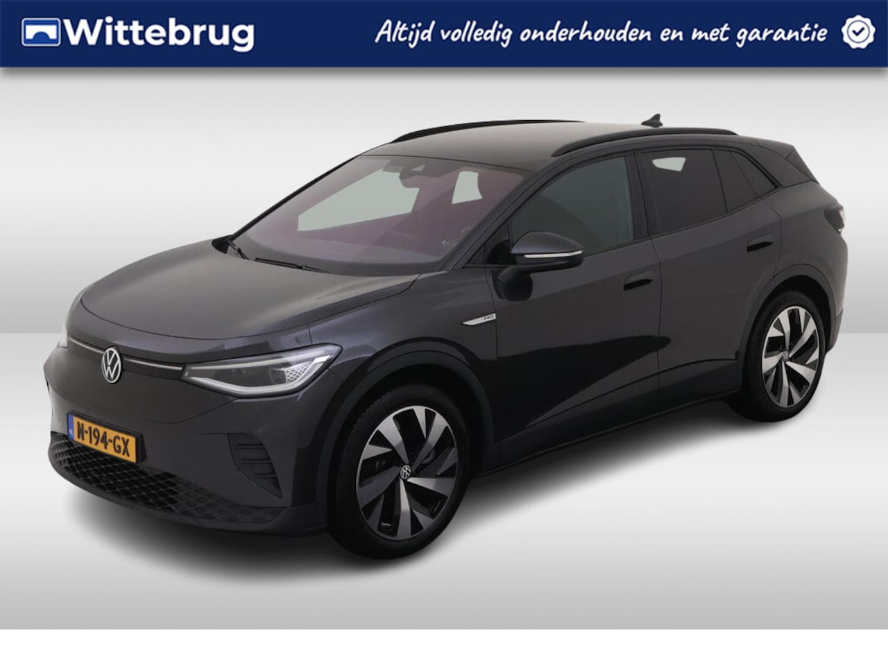 Volkswagen ID.4 - Business 77 kWh / CAMERA/ PARK. SENSOREN/ IQ. LIGHT/ GETINT GLAS/ STOELVERWARM./ CLIMA/ 20 - AutoWereld.nl