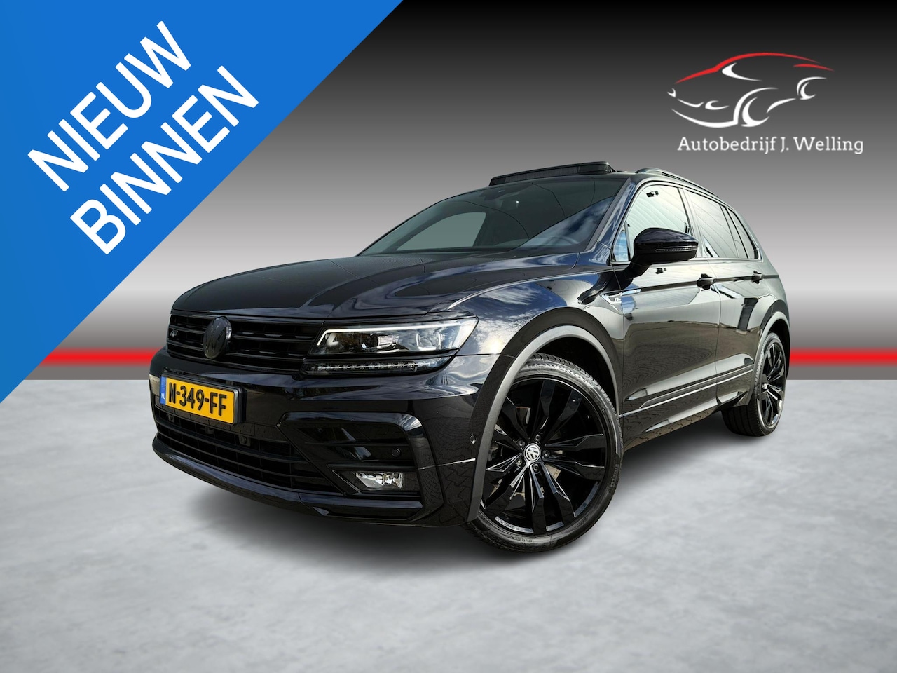 Volkswagen Tiguan - 1.5 TSI ACT R-line / pano / trekhaak / 20 inch - AutoWereld.nl