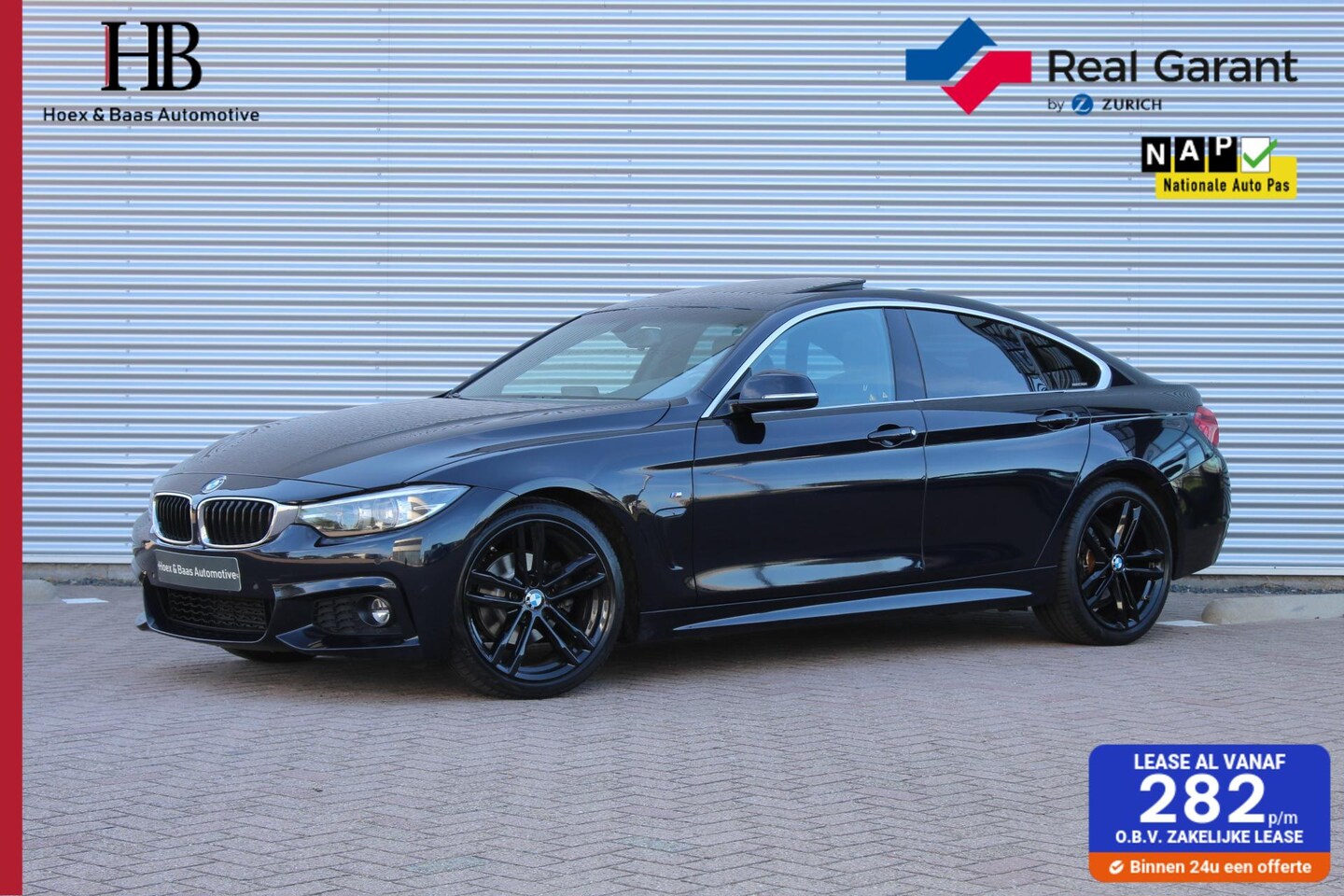BMW 4-serie Gran Coupé - 418i High Executive/M-pakket/Schuifdak - AutoWereld.nl