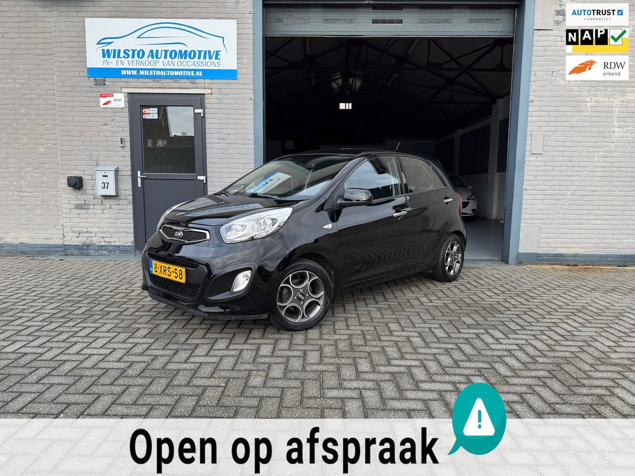 Kia Picanto - 1.2 CVVT BusinessLine 85pk*2e Eig*Airco*Navi*Led*Nw APK*Rijklaar*Garantie*NAP - AutoWereld.nl
