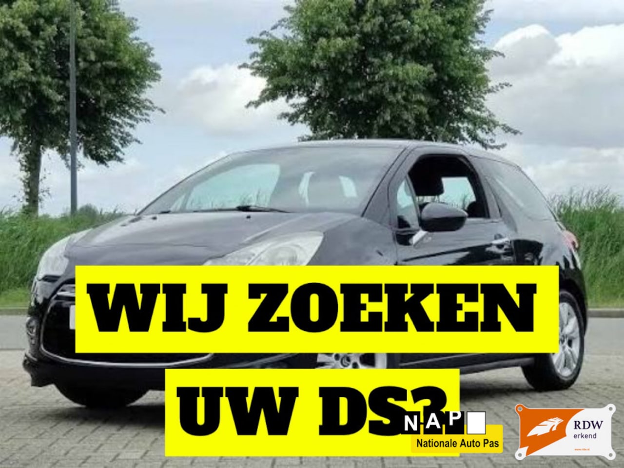 Citroën DS3 - 1.6 e-HDi So Chic / NAVI / CLIMA / NEW APK - AutoWereld.nl