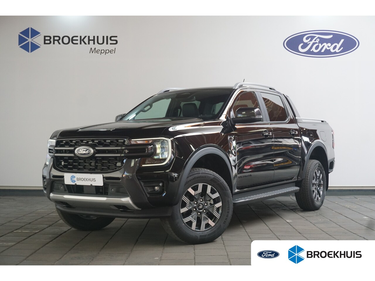 Ford Ranger - 2.3 PHEV Verlengde Double Cab EcoBlue Wildtrak Incl. BPM | Uit Voorraad Leverbaar! | Tijde - AutoWereld.nl