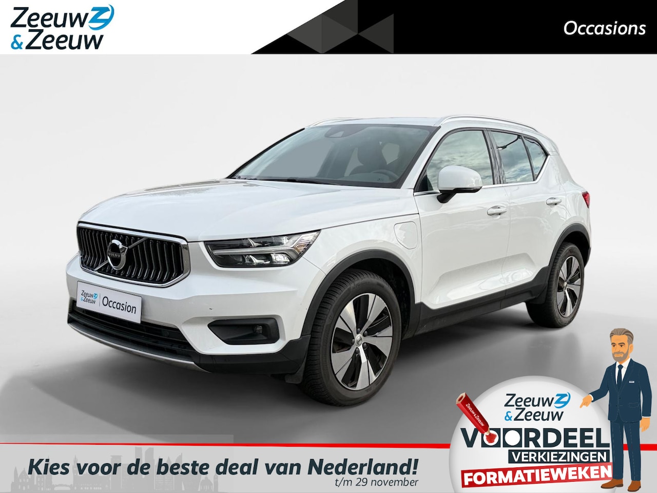 Volvo XC40 - 1.5 T5 Recharge Business Pro | Parkeersensoren | Telefoon | Lichtmetalen velgen | Climate - AutoWereld.nl