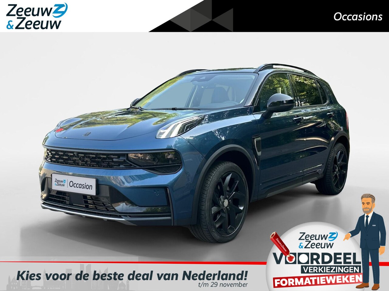 Lynk & Co 01 - 1.5 | black edition | automaat | bomvol opties | ideale gezinswagen | schuifkanteldak | Li - AutoWereld.nl