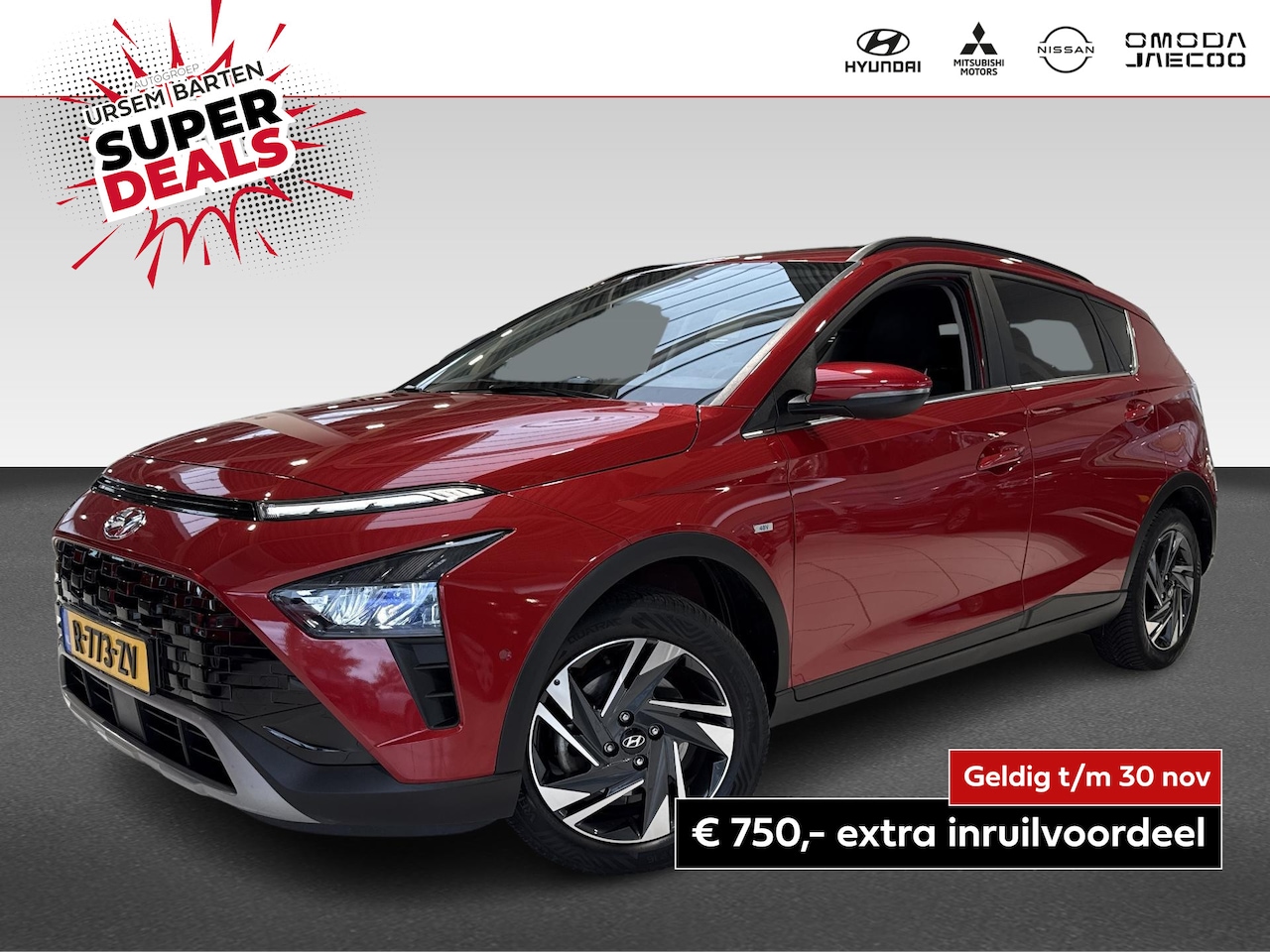 Hyundai Bayon - 1.0 T-GDI Premium Sky Open dak - AutoWereld.nl