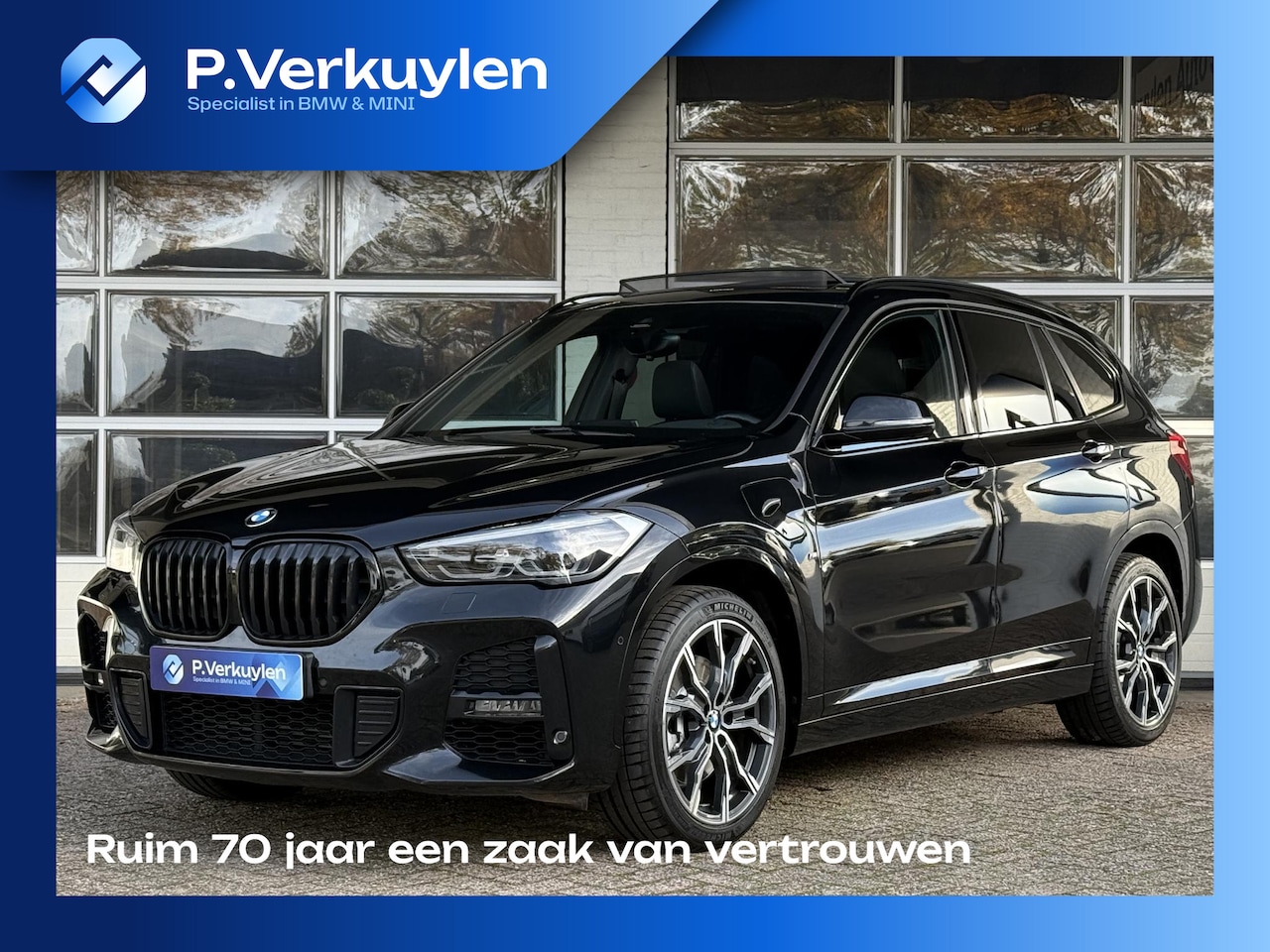 BMW X1 - xDrive25e M SPORT | PANORAMA | ELEKTR. STOELEN | HARMAN KARDON | LEDER | 19 INCH LM VELGEN - AutoWereld.nl