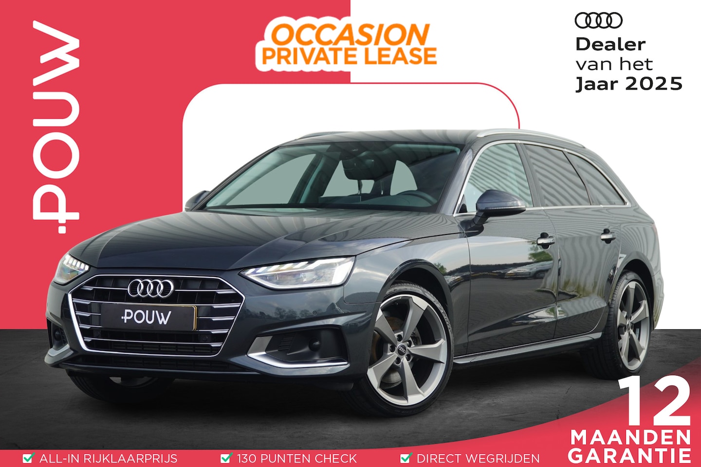 Audi A4 Avant - 35 TFSI 150pk Advanced Edition | 19" LM | Stoelverwarming | Parkeersensoren - AutoWereld.nl