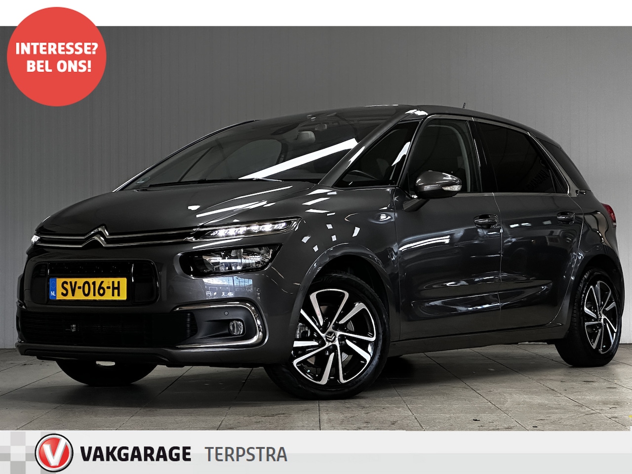Citroën C4 Picasso - 1.6 THP Shine /165PK! /AUTOMAAT! /Trekhaak! /Camera /Keyless /Apple + Android /DAB+! /Pano - AutoWereld.nl