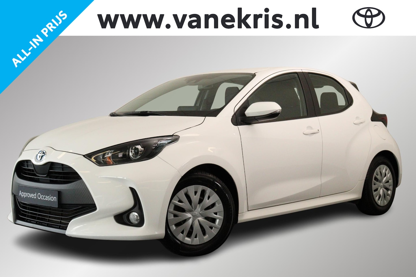 Toyota Yaris - 1.5 Hybrid Active 1.5 Hybrid Active, Navi, DAB, Keyless Entry, Apple Carplay / Android auto, Camera! - AutoWereld.nl