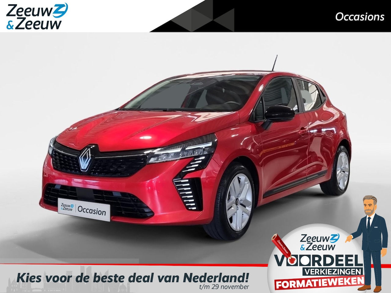 Renault Clio - 1.0 TCe 90 GPF evolution * Parkeersensoren * Airco* Cruise Control * Carplay * Full LED * - AutoWereld.nl