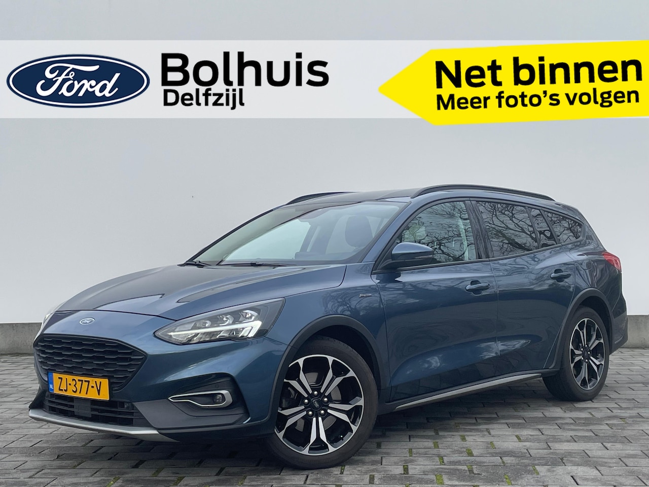 Ford Focus Wagon - EcoBoost Active Business | Trekhaak | Winter Pack | LED | Parkeersensoren | Cruise | Apple - AutoWereld.nl