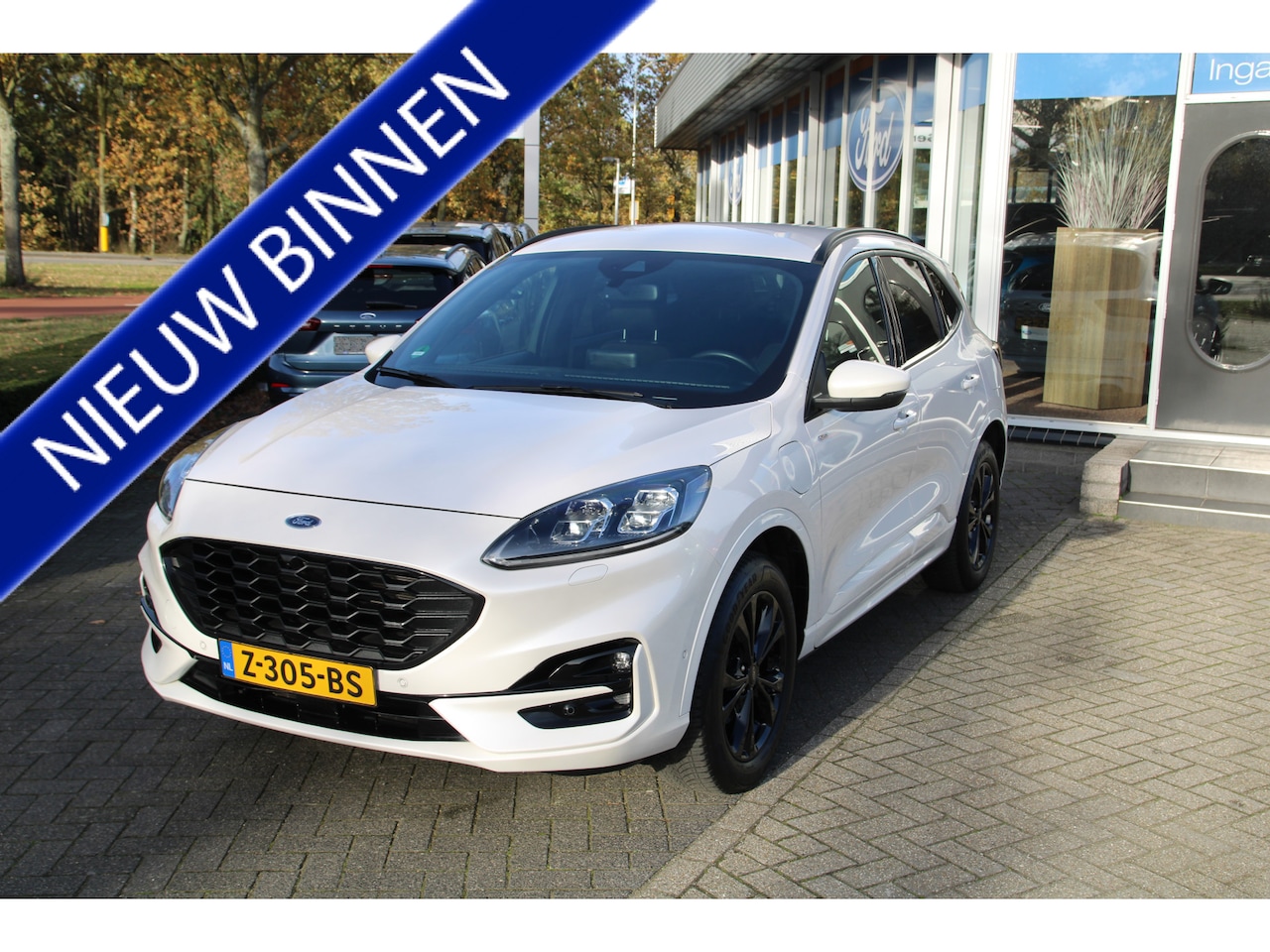 Ford Kuga - 2.5 PHEV ST-Line X 225 PK Automaat AFNEEMBARE TREKHAAK | WINTER PACK | BLIS | B&O AUDIO - AutoWereld.nl