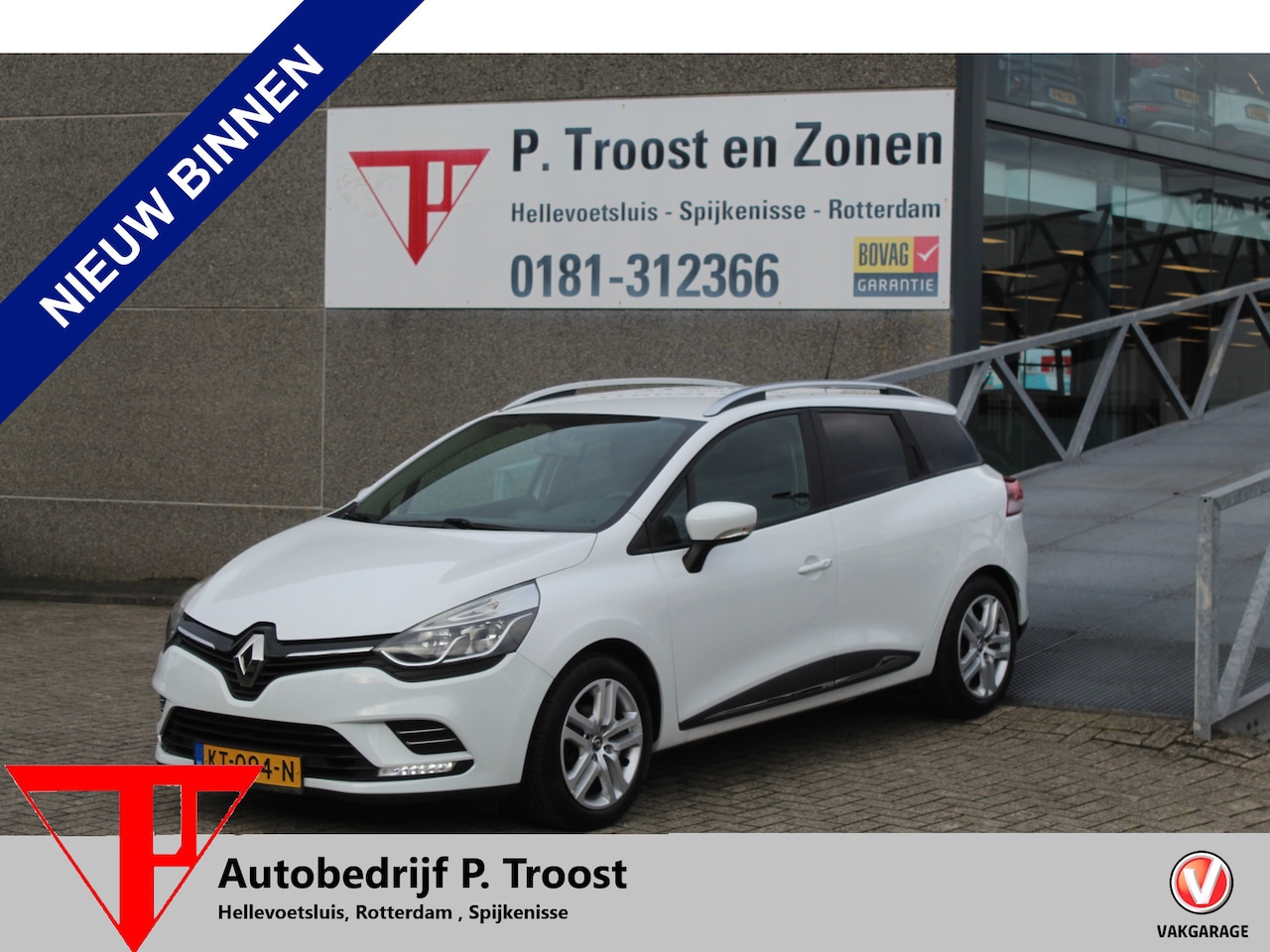 Renault Clio Estate - 0.9 TCe Zen Cruise control/Airco/Navigatie/Privacy glass/Parkeersensoren - AutoWereld.nl