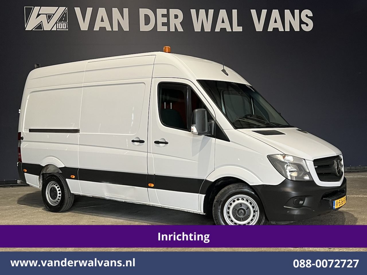 Mercedes-Benz Sprinter - 314CDI 143pk L2H2 inrichting Euro6 Airco | Camera | Navigatie | 2800kg Trekhaak Omvormer C - AutoWereld.nl