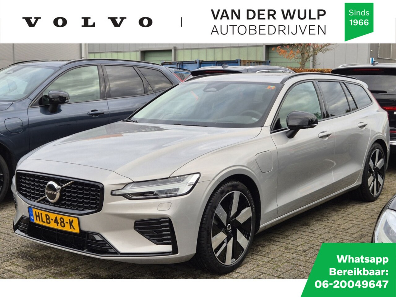 Volvo V60 - T8 455pk AWD Ultra Dark | Trekhaak | Harman/Kardon | Leder | - AutoWereld.nl