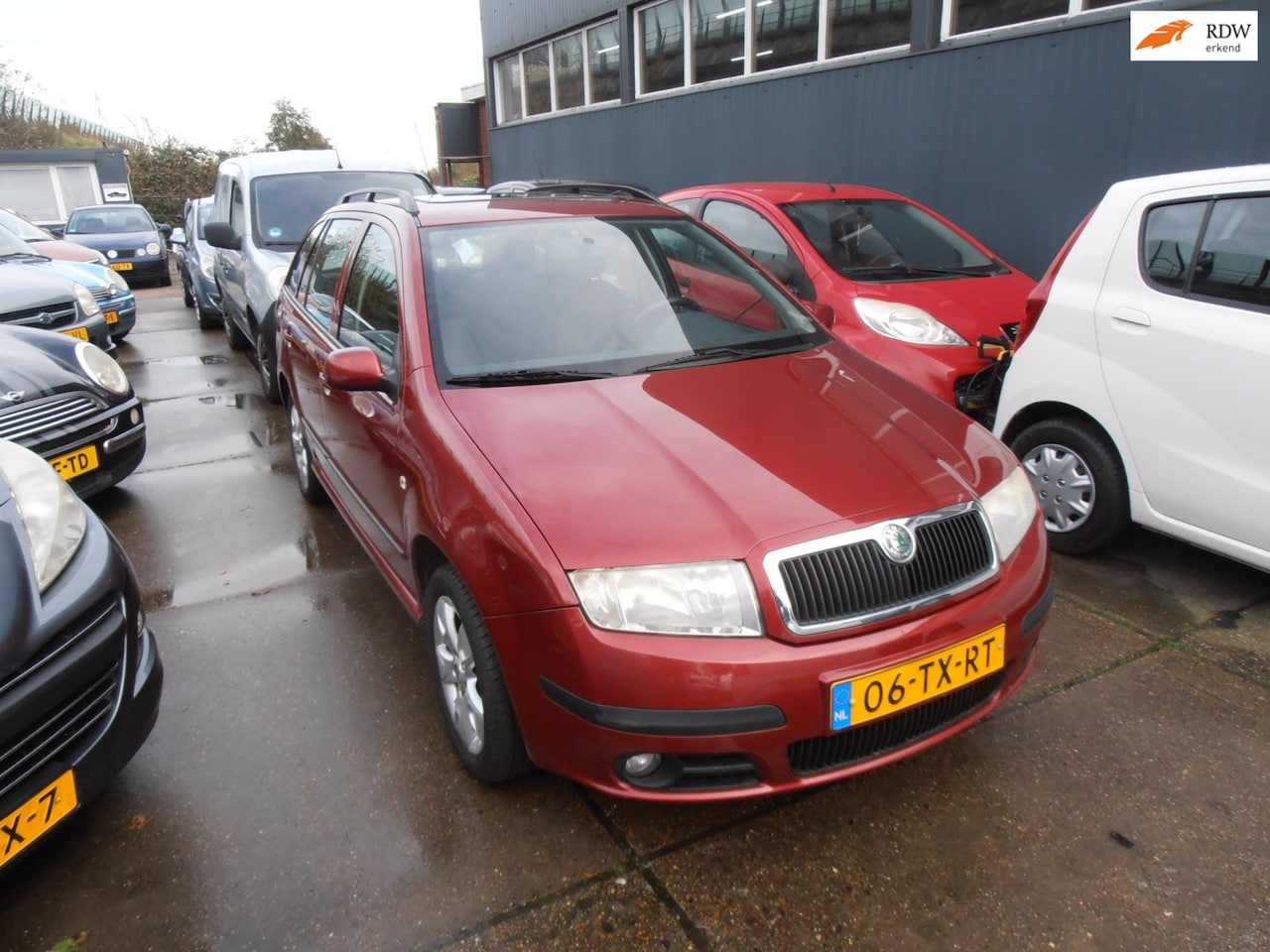 Skoda Fabia Combi - 1.4-16V Spirit+ airco elek pak nap apk - AutoWereld.nl