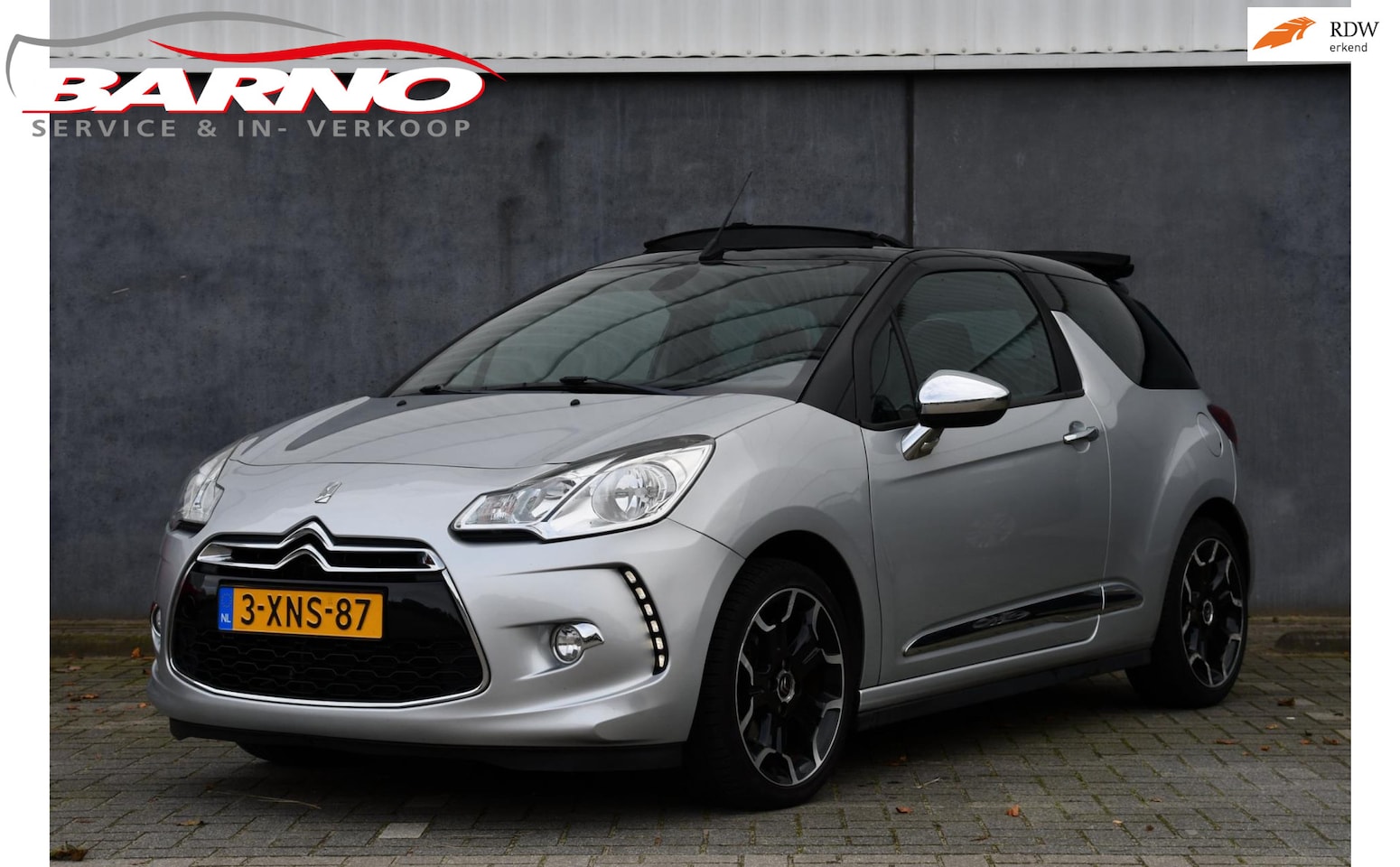 Citroën DS3 Cabrio - 1.6 THP 156 PK Sport Chic CRUISE|PDC - AutoWereld.nl
