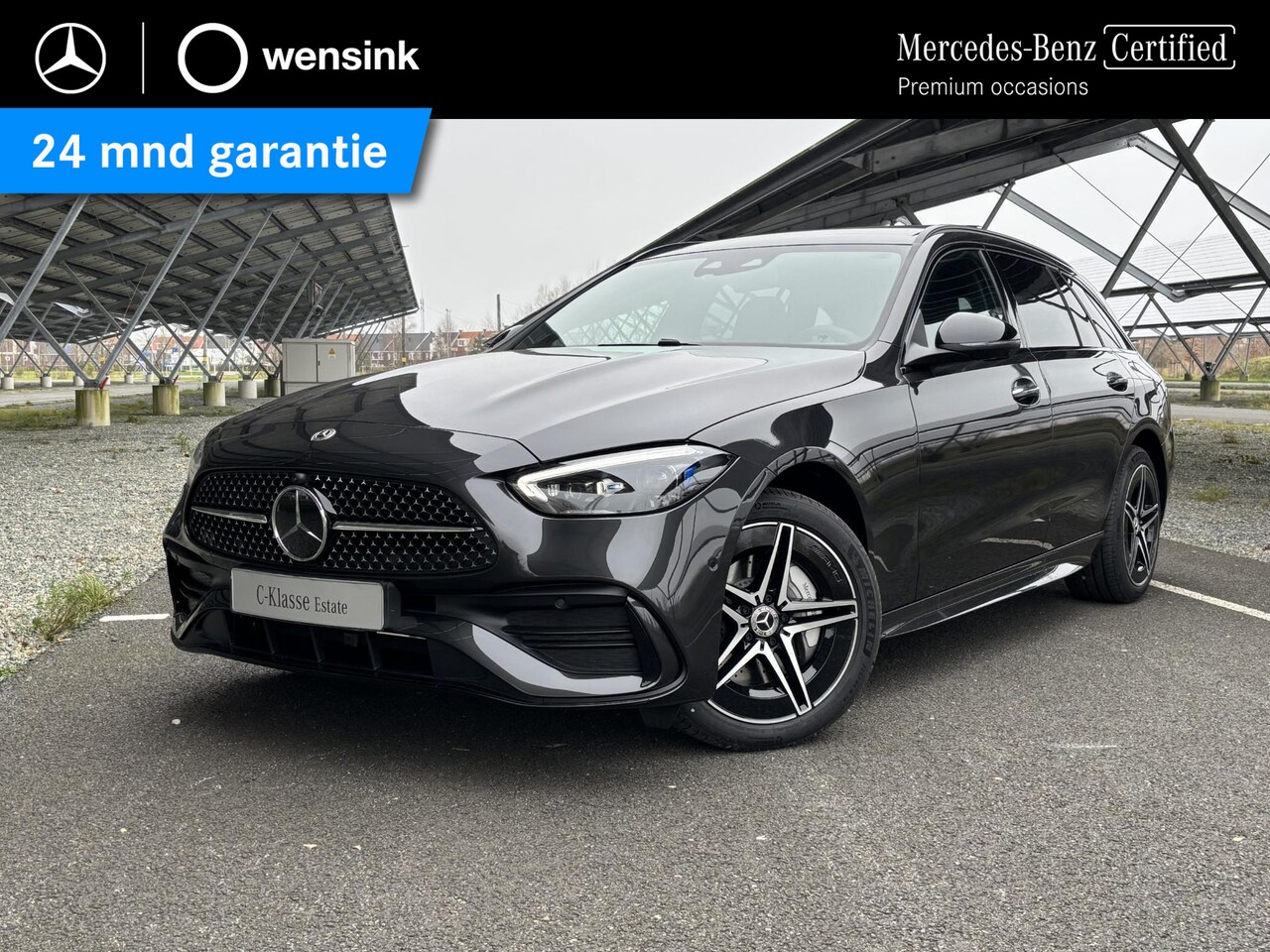 Mercedes-Benz C-klasse - 300 e Star Edition AMG Line | Night | Panoramadak | Burmester | Memory | 360 camera | Digi - AutoWereld.nl