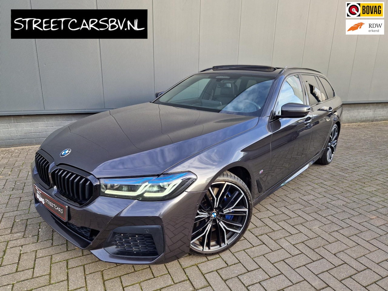 BMW 5-serie Touring - 540d xDrive M Sport/Laser/Pano/incl.Btw! - AutoWereld.nl