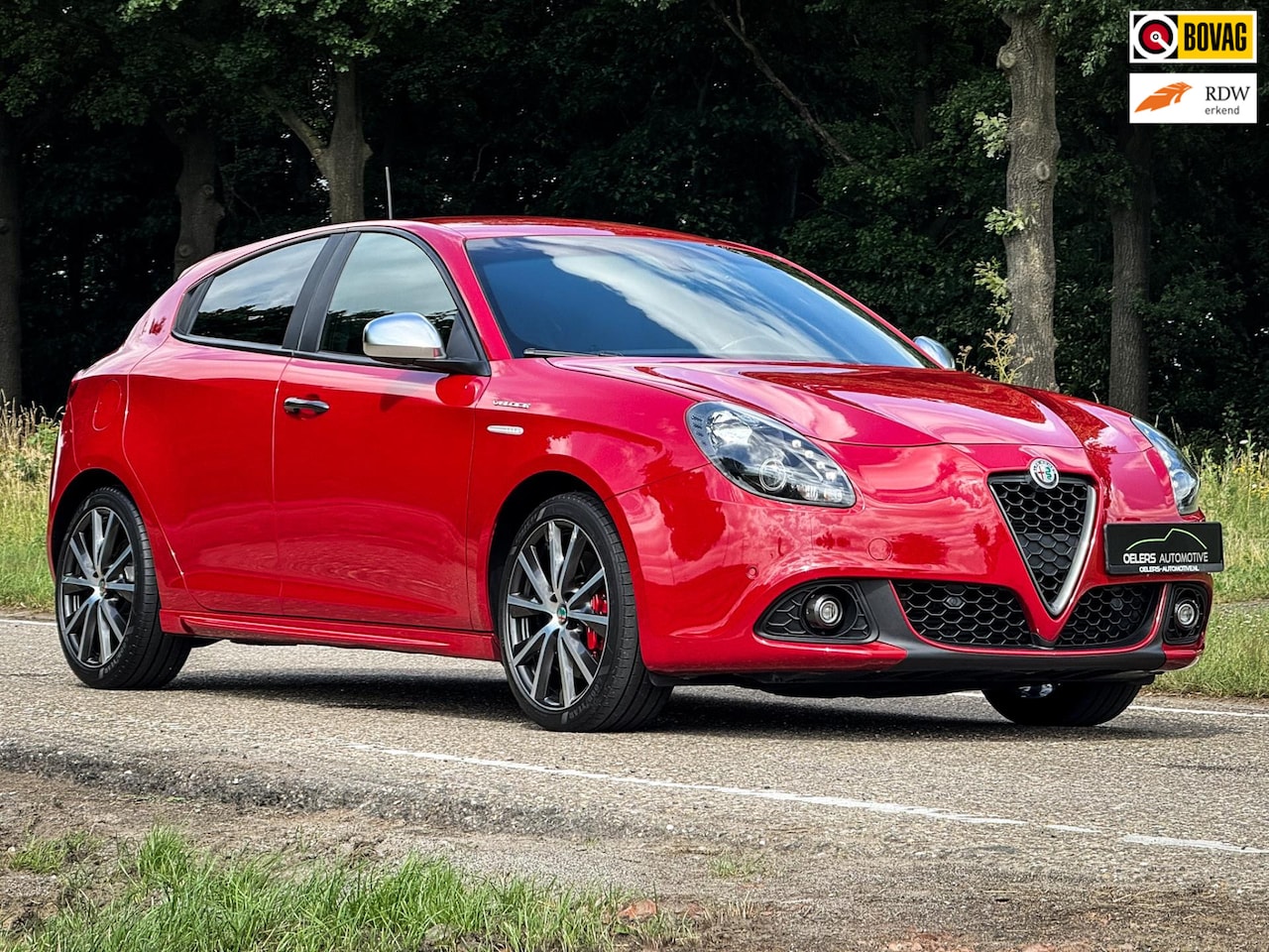 Alfa Romeo Giulietta - 1.750 Turbo Veloce | Clima | Cruise | Leder | PDC | Stoelverw. | Alfa Rosso | Zeer mooi! | - AutoWereld.nl