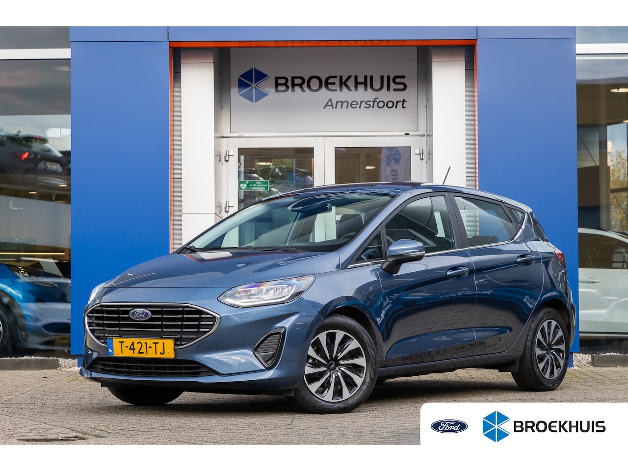 Ford Fiesta - 1.0 EcoBoost Hybrid Titanium | Stoel/stuur/voorruit verwarming | Apple Carplay/Android Aut - AutoWereld.nl