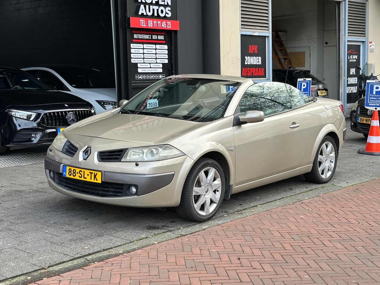 Renault Mégane coupé cabriolet - 2.0-16V Tech Line Leer Clima - AutoWereld.nl
