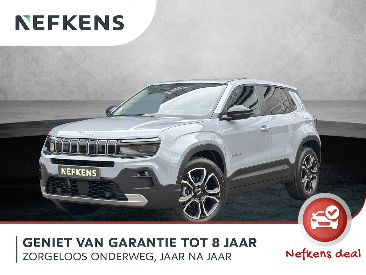 Jeep Avenger - 1.2 e-Hybrid Summit Automaat | VOORRAAD VOORDEEL | NIEUW - AutoWereld.nl