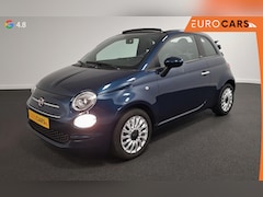 Fiat 500 C - 1.0 Hybrid Lounge Plus Navigatie Cruise Control Parkeer Sensoren Climate Control DAB Licht