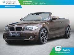 BMW 1-serie Cabrio - 118i High Executive | LEDEREN BEKLEDING | 19" VELGEN | 12 MAANDEN BOVAG GARANTIE |