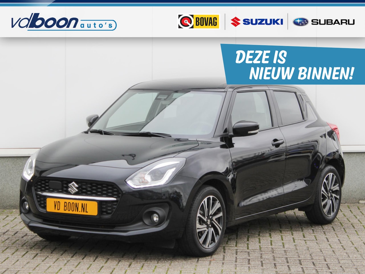Suzuki Swift - 1.2 Style Smart Hybrid Automaat | Navi | Adap. Cruise | Clima | Park sens | Lm-Velgen - AutoWereld.nl
