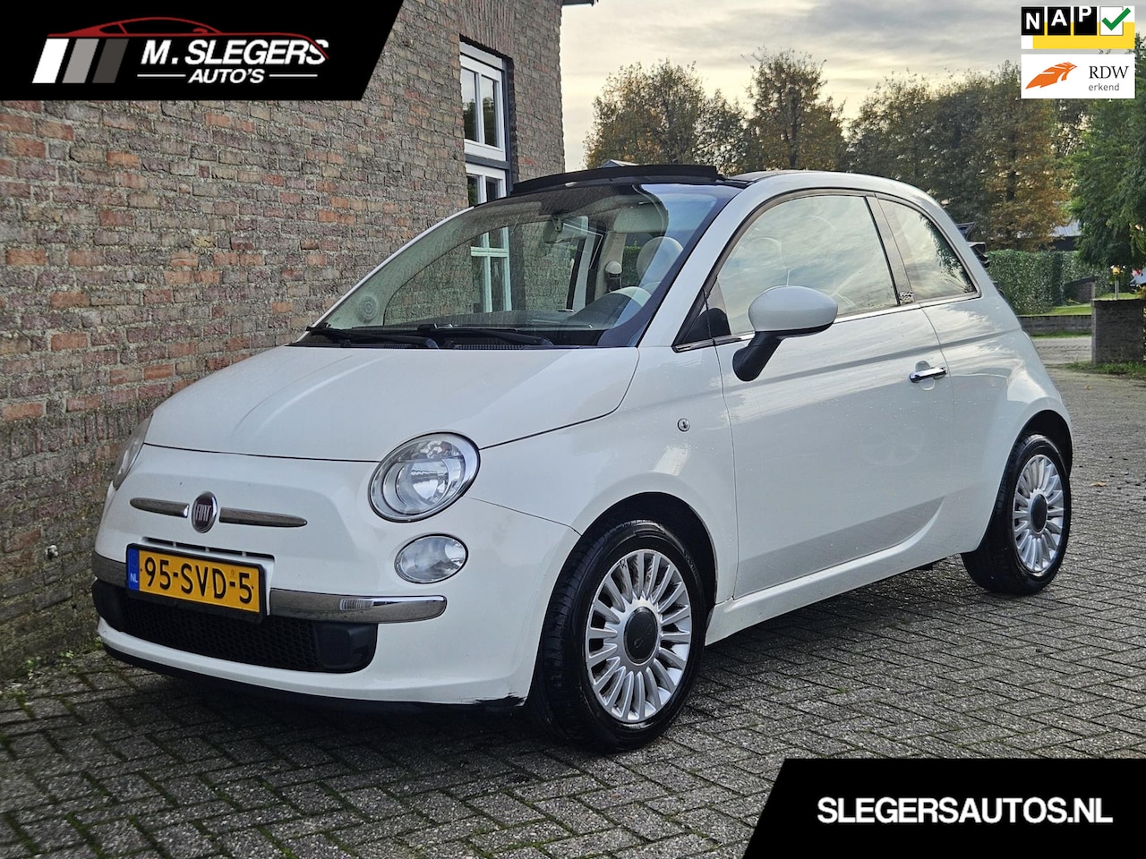 Fiat 500 - 0.9 TwinAir by Gucci*Cabrio*Leder*Nieuwe APK*NAP - AutoWereld.nl
