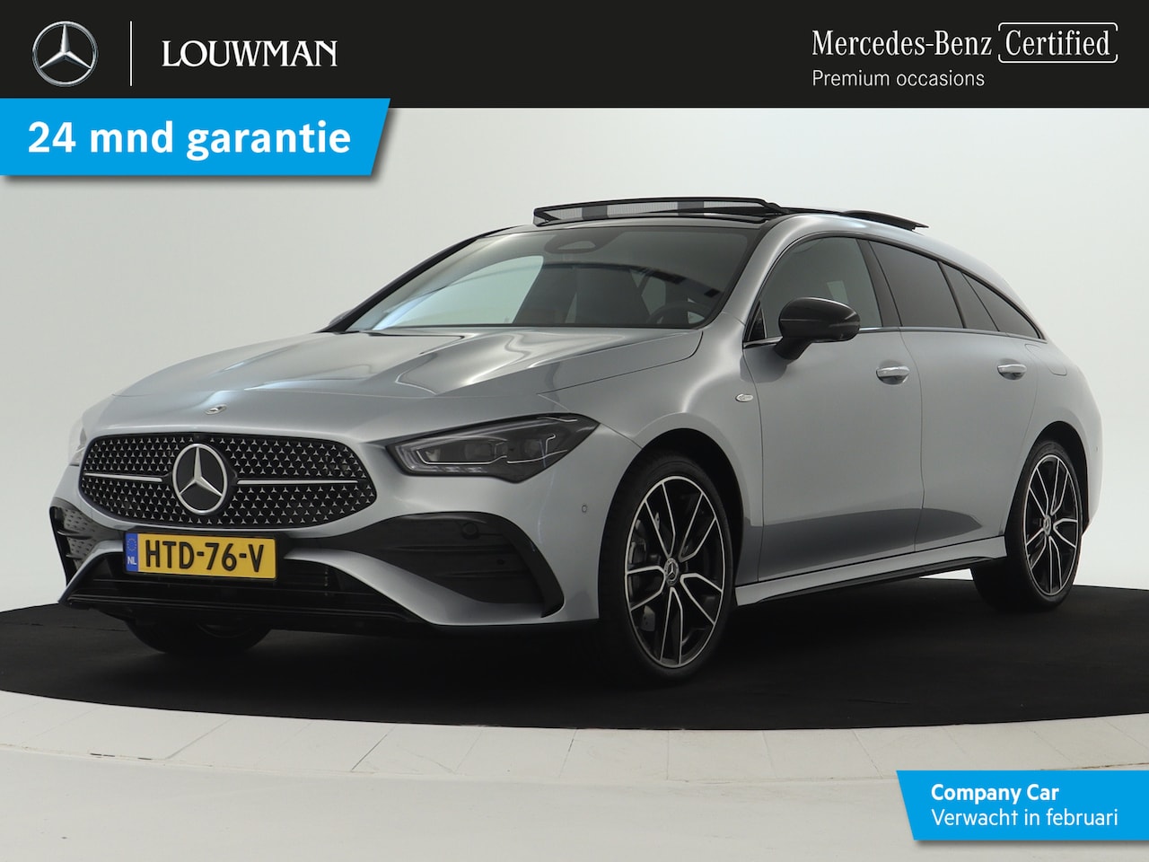 Mercedes-Benz CLA-klasse Shooting Brake - 250 e Business Solution AMG | Trekhaak | AMG Line Plus pakket | Nightpakket | Parkeerpakke - AutoWereld.nl