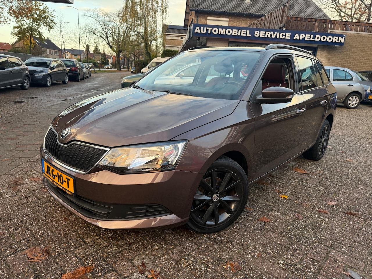 Skoda Fabia Combi - 1.0 Style * PDC*CRUISE*AIRCO*LM. VELGEN*LEDER BEKL.*DIML. AUTOM.* - AutoWereld.nl