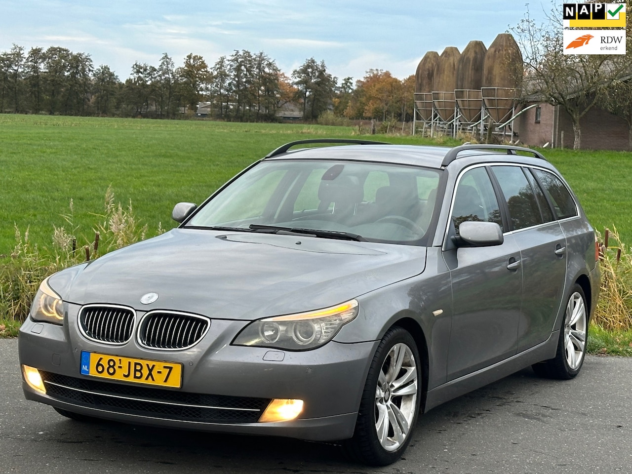 BMW 5-serie Touring - 525d Executive Facelift | Nap | Netjes | Navi - AutoWereld.nl