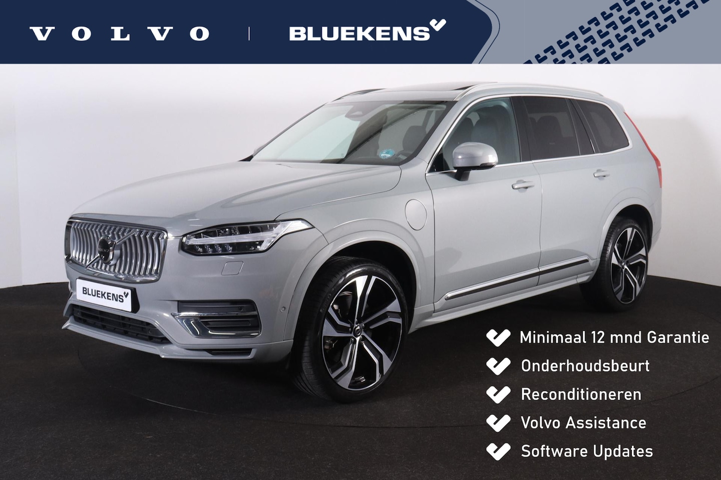 Volvo XC90 - T8 Recharge AWD Ultra Bright - LONG RANGE - Panorama/schuifdak - IntelliSafe Assist & Surr - AutoWereld.nl