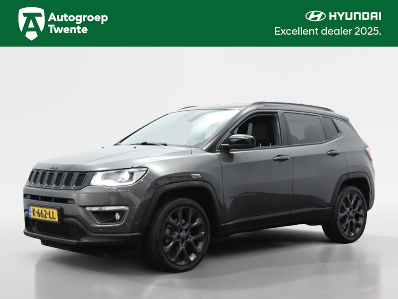 Jeep Compass - 1.3T S | Trekhaak | Leder | Navigatie | Camera | Stoelverwarming - AutoWereld.nl