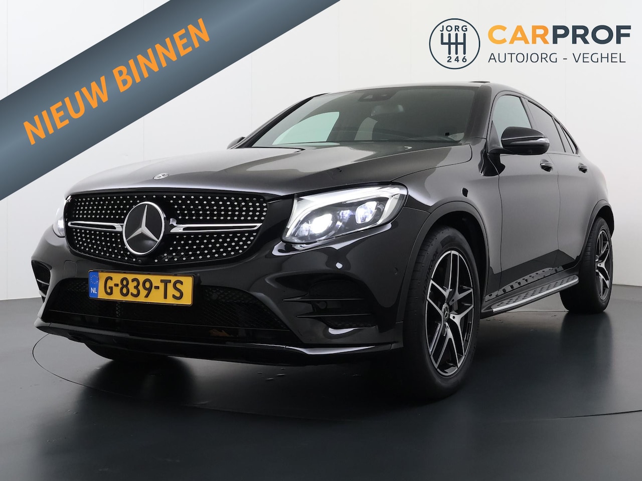 Mercedes-Benz GLC-klasse Coupé - 300 4MATIC AMG Styling Schuifdak Trekhaak Burmester - AutoWereld.nl
