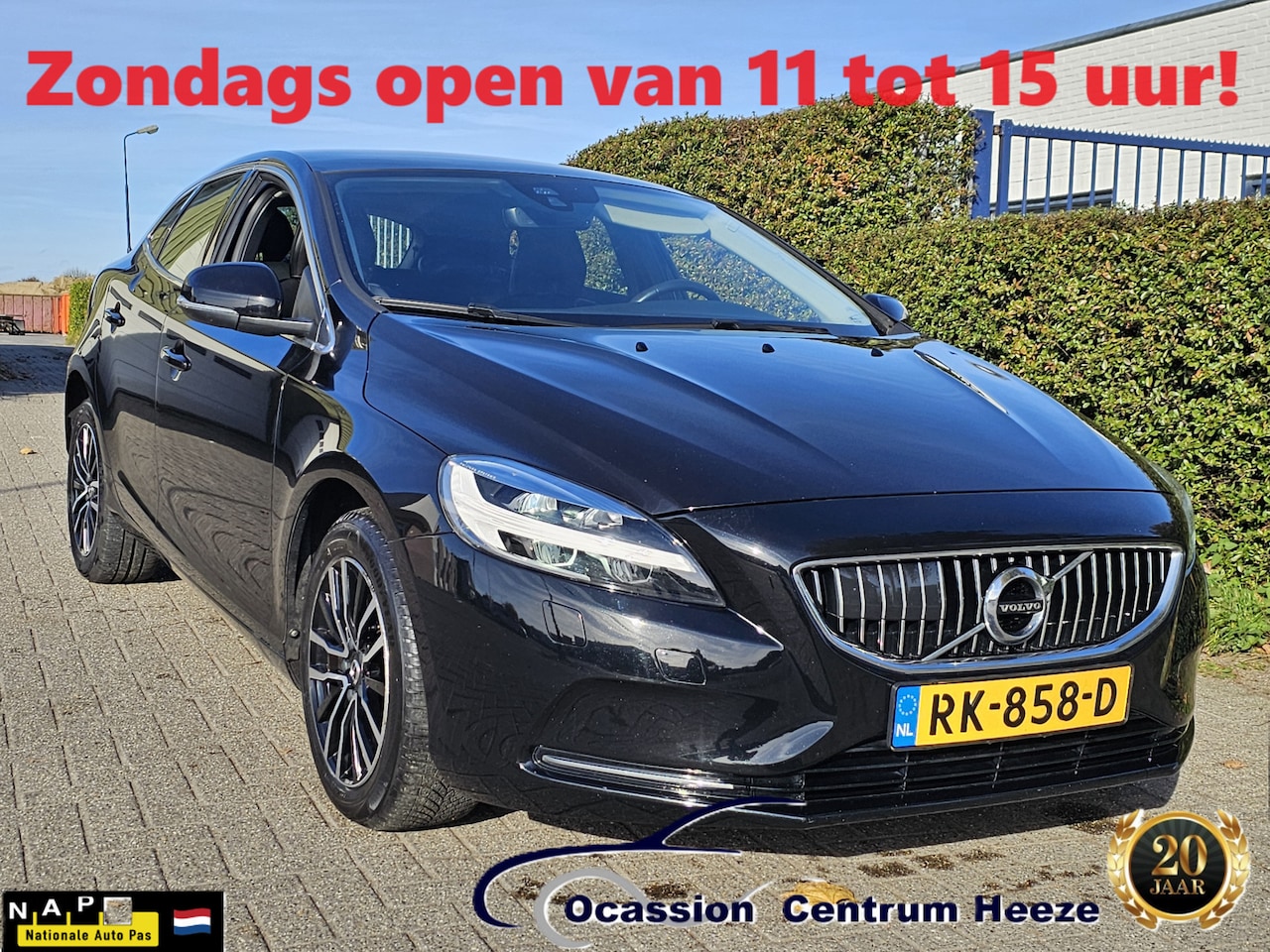 Volvo V40 - 1.5 T2 Nordic 1.5 T2 Nordic+, AUT! Pano Dak! Leder! Camera! Zondag OPEN! - AutoWereld.nl