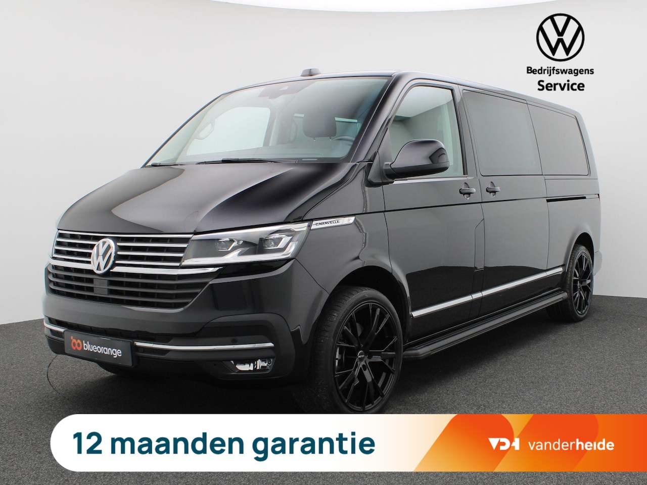 Volkswagen Transporter Caravelle - 2.0 TDI L2H1 DC 204PK DSG Dubbele cabine, achteruitrijcamera, 2x elek. schuifdeur, leder, - AutoWereld.nl