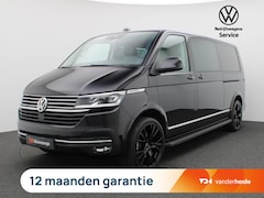 Volkswagen Transporter Caravelle - 2.0 TDI L2H1 DC 204PK DSG Dubbele cabine, achteruitrijcamera, 2x elek. schuifdeur, leder,