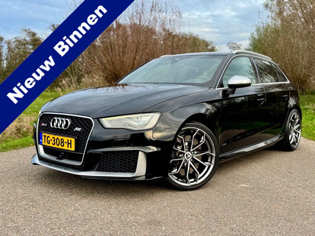 Audi A3 Sportback - 2.5 TFSI RS 3 quattro Pro Line Plus ABT / Automaat / Leder / Bang&Olufsen / Stoelverwarmin - AutoWereld.nl
