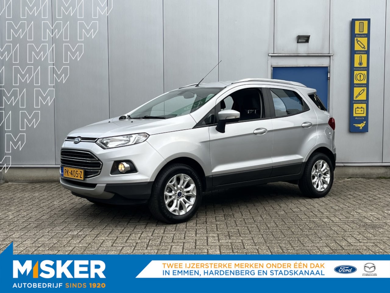 Ford EcoSport - 1.0 EcoB. Titanium Tech pack, Camera, Trekhaak - AutoWereld.nl