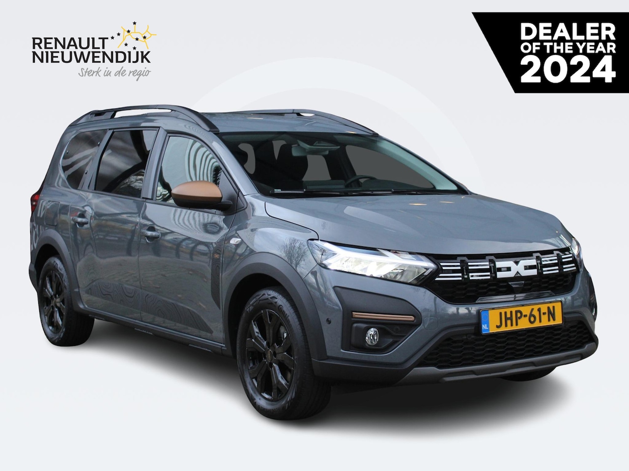Dacia Jogger - 1.6 Hybrid 140 Extreme 7p. AUTOMAAT / 14.000KM! / CAMERA / CRUISE / NAVI / CLIMATE / KEYLE - AutoWereld.nl