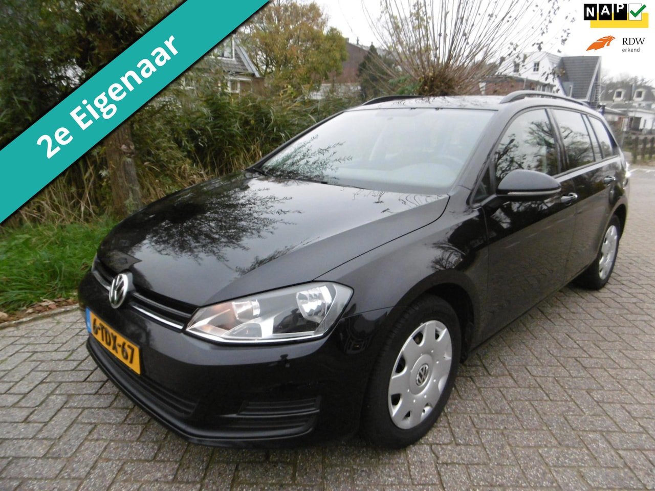 Volkswagen Golf Variant - 1.2 TSI 86pk Airco Trekhaak 1100kg 2e eigenaar Zuinig - AutoWereld.nl