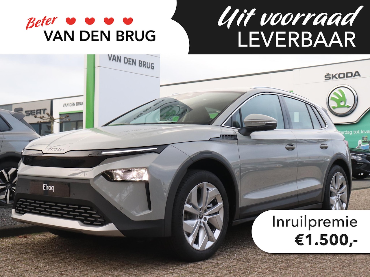 Skoda Elroq - 85 Business Edition | Trekhaak | Camera | Cruise control | Navigatie | 20 inch Vega - AutoWereld.nl