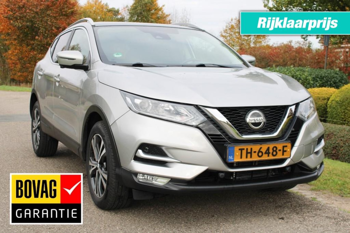 Nissan Qashqai - 1.2 115pk N-Connecta ECC/navi/camera/cruise/PDC/panodak - AutoWereld.nl
