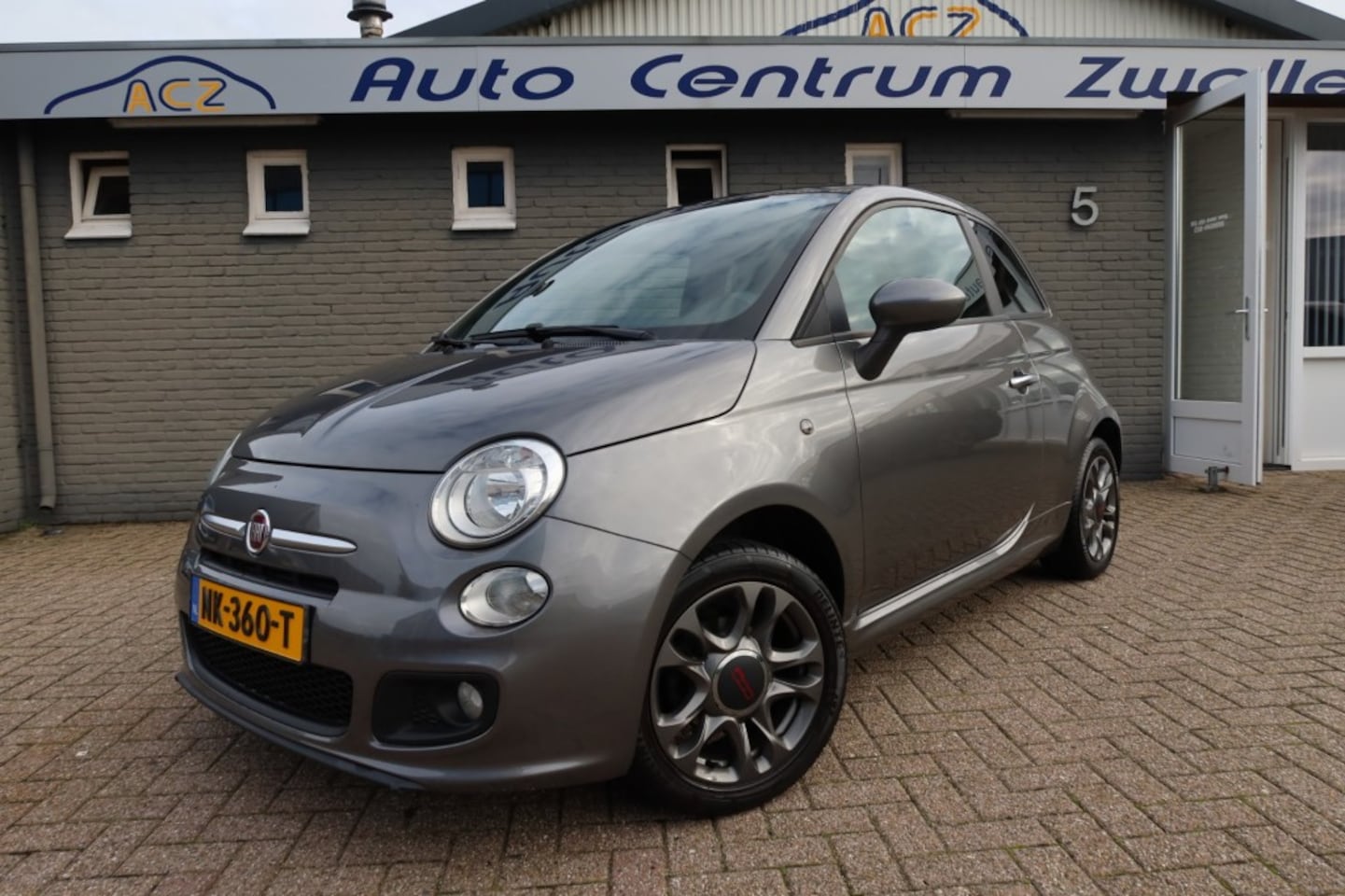 Fiat 500 - 1.2 POPSTAR SPORT,  PANORAMADAK - AutoWereld.nl